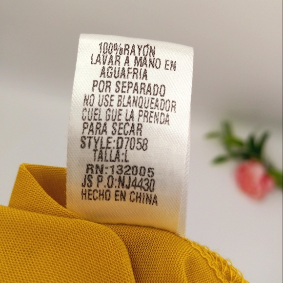 VICI ENTRO Tropical Vibe Cut Out Back Floral Print Tiered Sleeve Tunic Dress L - Picture 15 of 16